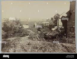 Von Marye Höhen, Fredericksburg, VA., Konföderierten Befestigungen  Stockfotografie - Alamy