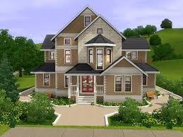 Large Family House With 2 Floors Found In Tsr Category Sims 3 Residential Lots Sims House Design Sims House Sims House Plans