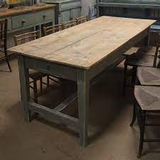 Antique Georgian Pine Farmhouse Table Dining Farmhouse Tables