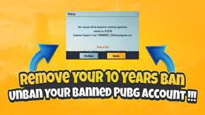 Unban Your 10 Years Banned Pubg Account New Unban Trick Pubg Unban Glitch Youtube