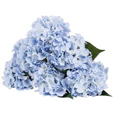 A wide variety of artificial flowers discount options are available to you, such as usage, material, and commercial buyer. Luluhouse Silk Hydrangea Heads With Stems Bulk Artificial Flower Heads Diy Wedding Centerpiece Home Party Baby Shower Decor Blue 10 Buy Online In India At Desertcart In Productid 180934180