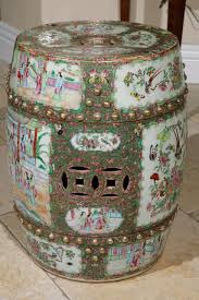 As we learned last month in a quick history of the garden stool, these handy and often colorful little seats rose medallion garden seat, china, 19th century. 19th C Rose Medallion Garden Seat At 1stdibs
