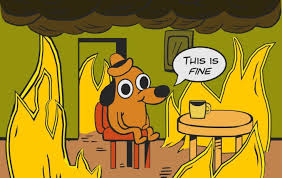 Meme This Is Fine Do Famoso Cachorrinho Despreocupado Ganha Versao Funko Pop Nerd Zombies