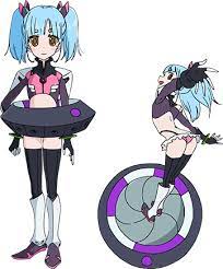 Nyunyu From Flip Flappers Flapper Deadman Wonderland Space Girl