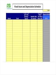 13 Depreciation Schedule Templates Free Word Excel Templates Schedule Templates Excel Templates Templates