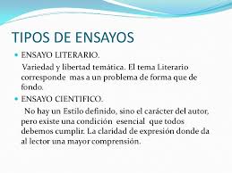 Resultado de imagen para ENSAYO