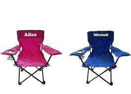 Personalised Kids Camping Chairs Kids Camping Chairs Camping Fun Personalised Kids