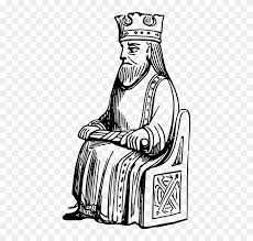 Black pen drawing of a young queen sitting on a wooden throne. Picture Library Stock King On Throne Png Black And King Drawing Png Free Transparent Png Clipart Images Download