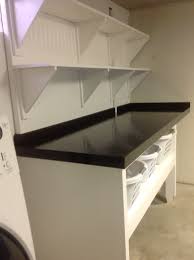 Pin By Lisa Holzer On My Creations Laundry Room Tables Laundry Room Diy Laundry Room Storage Shelves
