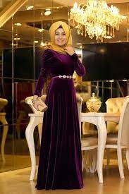 Kislik Tesettur Kadife Abiye Modelleri The Dress Elbise Modelleri Moda Stilleri