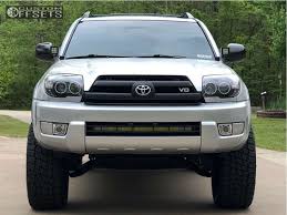Toyota 4runner 2005 off road. 2005 Toyota 4runner Wheel Offset Aggressive 1 Outside Fender Suspension Lift 4 365543 Custom Offsets