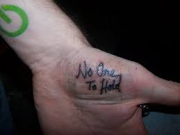 Hand tattoos look good on all skin tones. 13 Word Hand Tattoos For Men