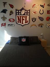 Son S Nfl Bedroom Football Bedroom Boy Room Sport Bedroom