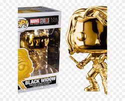 Marvel avenger emblems wdi pin collection disney pins blog. Marvel Golden Black Widow Pop Hd Png Download 600x600 4031584 Pngfind