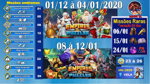 Maybe you would like to learn more about one of these? Empire Puzzles Calendario De Outubro 2019 By Empire Puzzles Mark Zl