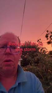 #red sky#aliens have landed #big storm here in Minnesota#its just weird