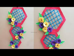5 Beautiful Home Decor Ideas Art And Craft Best Out Of Waste Craft Ideas With Waste Material News Art Travel Design Technology Filling an empty wall doesn't have to be expensive.