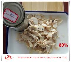 canned oyster mushroom nutrition