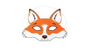 Fuchs Maske Zum Ausdrucken Masken Zum Ausdrucken Fuchs Maske Masken