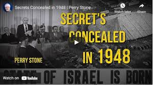 Registration is now open register here speaker schedule: Perry Stone Message Secrets Concealed In 1948