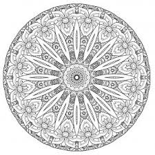 Mandalas Coloring Pages For Adults
