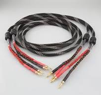 ‫زوج واحد من كابل مكبر الصوت Audiocrast HIFI كابل مكبر الصوت HI-End 4N OFC  مع قابس الموز / المجرف - AliExpress‬‎