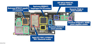 مخطط 1 iphone x schematic part iphone schematics diagrams service manuals pdf schematic. Inside The Iphone X First Teardown Reveals Two Batteries Daily Mail Online