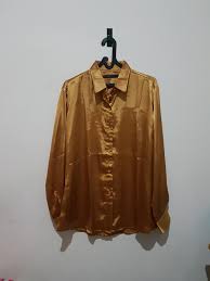 What is the price of gold today? Kemeja Wanita Warna Gold Fesyen Wanita Pakaian Wanita Atasan Di Carousell