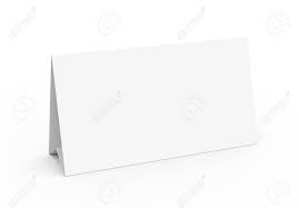 It's a handmade card that will stand beautifully and is. Blank Paper Tent Template White Tent Card With Empty Space In 3d Render Stock Photo Picture And Royalty Free Image Image 97268964