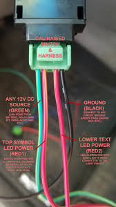 Ac wiring diagram 12v led lights. Light Bar Switch Wiring Guide With Pictures Cali Raised Air On Board Switches Tacoma World
