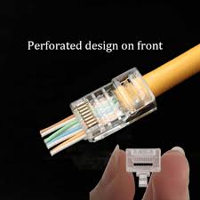Be extra careful not to nick the wires, otherwise you will need to. Cable Length Other Cables 25 Pcs Practical Crystal Rj45 Plug Cat5e Cat5 Rj 45 Lan Network Connector Modular Plug Network Cable Connector Wiring Connecting Industrial Electrical