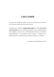 Descarga gratis, 100% segura y libre de virus. Carta Poder