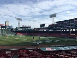 Fenway Park Transforms Into Football Field For Three Games