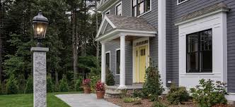 Traditional trim goes with numerous siding colors such as light grey siding with white trim. Gray House Color Schemes Exterior Siding Color Combinations