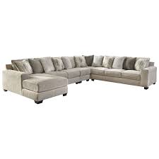 Ardsley Contemporary 5 Piece Sectional With Left Chaise By Ashley Ashley Furniture Furniture Sectional