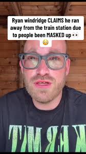 Ryan Windridge Runs Away from Masked People