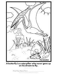 Free pteranodon animal printable coloring pages download. Pteranodon Flying By Volcano Dinosaur Coloring Pages