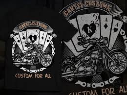 T Shirt Design For The Poker Run Motorcycle Charity Event Tshirt Design T Shirt Tshirtdesign Motorcycle Poker Run An Tshirt Designs Fiverr Shirt Designs
