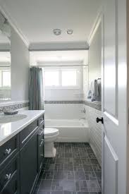 Small Bathroom Ideas Dark Floor In 2020 Grey Bathroom Floor Small Bathroom Small Bathroom Remodel