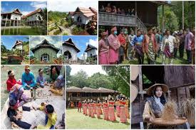 Keluarga kakak ipar saya tinggal di kampung baru, dan saya nampak mereka di masjid. Lokasi Rumah Biru Kampung Baru