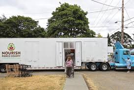 The puyallup food bank offers food and personal hygiene products that have been donated from local businesses, food drives and individuals. Nourish Pierce County Mobile Food Bank To Serve Students On Campus Each Week Pierce College District