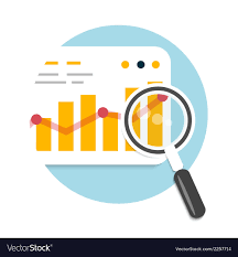 Magnifying Glass And Chart