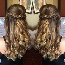 Twisted Half Up Half Down Hairstyle Down Hairstyles Quince Hairstyles Long Hair Styles