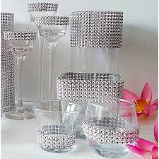 If your theme calls for white diamond wedding theme decorations for tables, run our silver diamond rhinestone ribbon wrap roll across the upper edge of your white table skirt or use them to make glitzy diamond themed wedding centerpieces. Diamond Pieces Crystal Acrylic Eco Friendly Material Wedding Decorations Christmas Wedding Anniversary Beach Theme Garden Theme Asian Theme Spring Summer Fall 5213617 2021 19 49