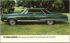 Image result for Bright Blue 1968 Monaco