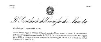 This page is about the various possible meanings of the acronym, abbreviation, shorthand or slang term: Emergenza Coronavirus E Nuovo Dpcm Ecco Quello Che Si Puo Fare E Non Si Puo Fare Disabili Com
