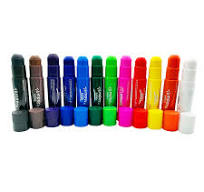 Solid Tempera Paint Crayons Tempera Paint Sticks 40 Colors - Quick Drying  Solid Paint For Kids On Multiple Surfaces Multi-surface Paint