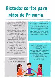 Es importante que le enseñes a tu hijo el sonido de la letra y no el nombre porque así será más fácil que identifique la correspondencia entre en este vídeo te digo cómo usar el abecedario para niños de primer grado Dictados Cortos Y Divertidos Para Ninos De Primaria