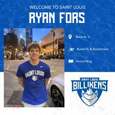 Coming up next in our class intros is Ryan Fors! Ryan chose SLU because of  the team environment, the location, and the academic opportunities  available. Welcome, Ryan! We can't wait to have