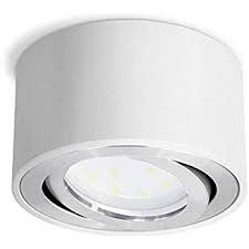 Ssc Luxon Celi 1w Led Aufbaustrahler Decke Weiss Rund Flach Schwenkbar Deckenspot Aufbau Mit Led Modul 5w Neutra Led Aufbaustrahler Led Spots Aufbaustrahler